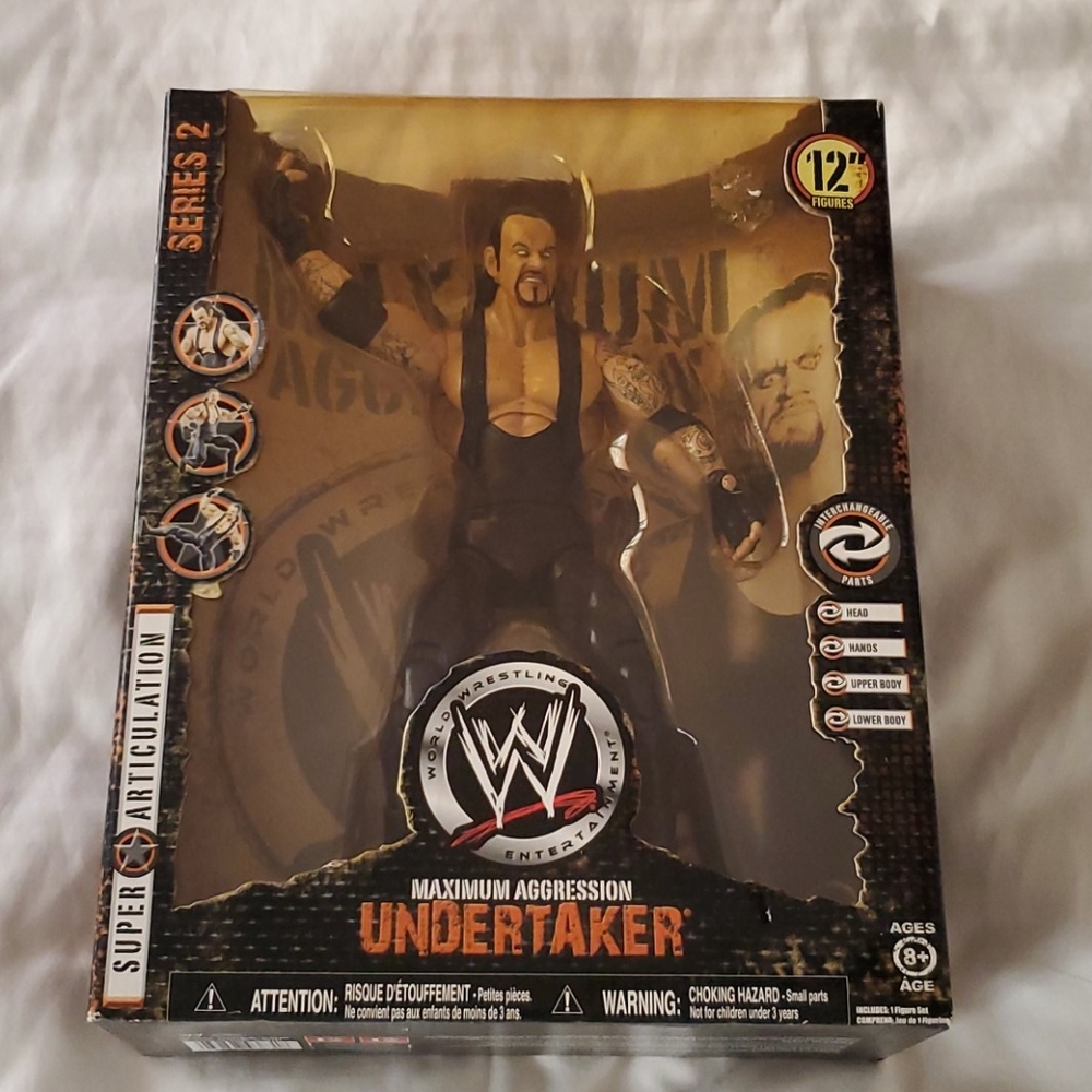 WWE Undertaker 12 inches Action Figure.